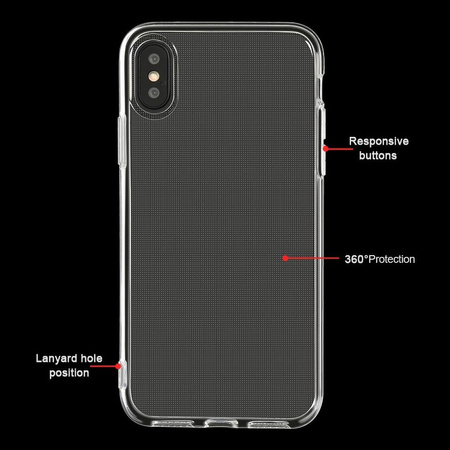 Futerał CLEAR CASE 2mm BOX do IPHONE XR