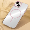 Nakładka Clear Thin Mag do iPhone 15 6,1" różowa