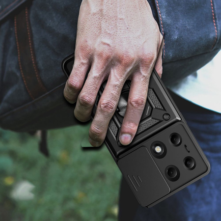Etui Tech-Protect CamShield Pro na Xiaomi Redmi Note 13 Pro 4G / LTE / Poco M6 Pro 4G / LTE - czarne