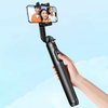 Selfie-Stick / Teleskopstange mit Ständer und Bluetooth-Fernbedienung 1,5 m Ugreen LP586 – Schwarz