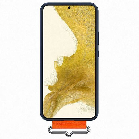 Samsung Silicone Cover gumowe silikonowe etui pokrowiec Samsung Galaxy S22+ (S22 Plus) granatowy (EF-GS906TNEGWW)