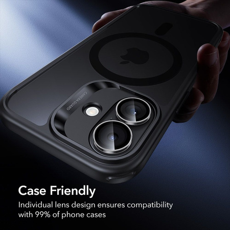 OSŁONA NA APARAT ESR ARMORITE CAMERA PROTECTOR IPHONE 16 / 16 PLUS / 17 CLEAR