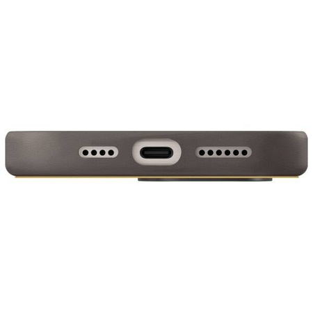 Etui IPHONE 16 PRO MAX UNIQ Lyden DS Magclick Charging żółto-szare