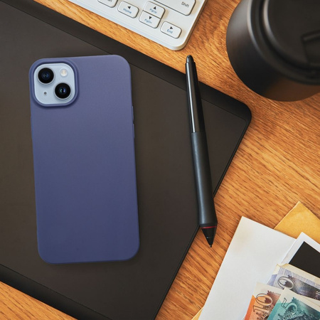 Futerał MATT do XIAOMI Redmi Note 14 Pro 5G niebieski