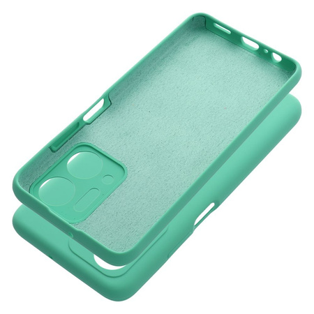 Futerał SILICONE 2mm do HONOR X7A miętowy
