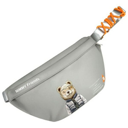 Nimmy Nerka na ramię szary/gray Crossbody Cool&Cute 2.0 Bear