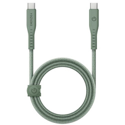 ENERGEA kabel Flow USB-C - USB-C1.5m zielony/geen 240W 5A PD Fast Charge
