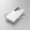 Etui silikonowe AMAZINGTHING Minimal Mag Case z pierścieniem magnetycznym do Samsung Galaxy S25 Ultra - przezroczyste