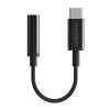 Choetech AUX003 USB-C/DC 3,5 mm Audio-Adapter – Schwarz