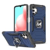 Wozinsky Ring Armor Tough Hybrid Case Cover + Magnethalterung für Samsung Galaxy A23 blau