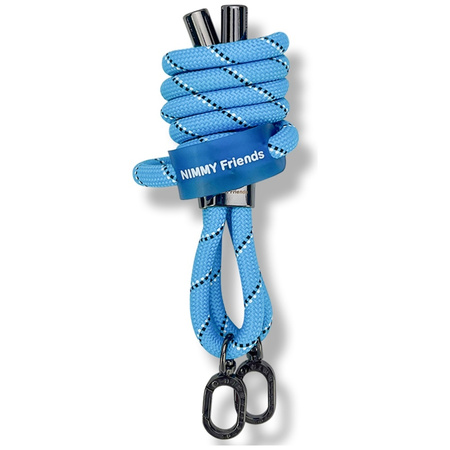 Zestaw crossbody + handstrap Nimmy       Cool&Cute 2.0 niebiesko czarny