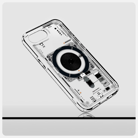 SPIGEN futerał ULTRA HYBRID MAG kompatybilny z MagSafe do IPHONE 16E 2025 neo one