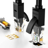 Ugreen flat LAN Ethernet Cat. 6 2m black (NW102)