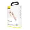 Słuchawka Bluetooth 5.0 Bezprzewodowa Baseus Encok Vehicle-Mounted Wireless Earphone A05 (NGA05-04) różowa