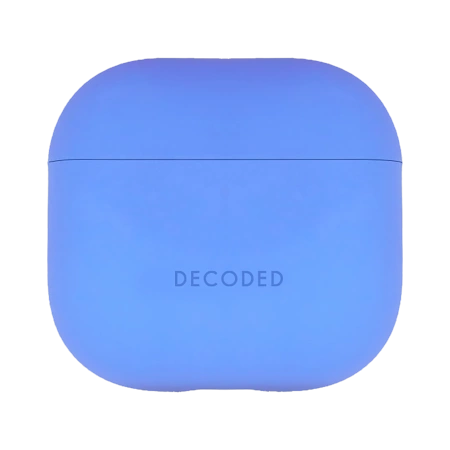 Decoded Silikon-Aircase für AirPods 4 – Blau