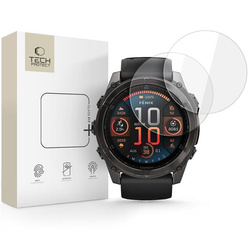 SZKŁO HARTOWANE TECH-PROTECT GLASS FIT+ 2-PACK GARMIN FENIX 8 (51 MM) CLEAR