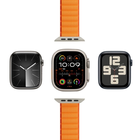 Puro Extreme Nylon Strap for Apple Watch 42 / 44 / 45 / 49 mm - Orange