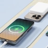 Powerbank Dudao K26 10000mAh 20W USB-A / USB-C / MagSafe - biały
