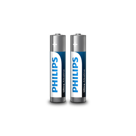 BATERIA PHILIPS AAA  2SZT BATERIE ULTRA ALKALINE Phil-LR03E2B/10