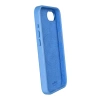 Puro Liquid Silicon Cover "ICON MAG PRO" with Magsafe, metal buttons and camera ring for iPhone 16E, blue
