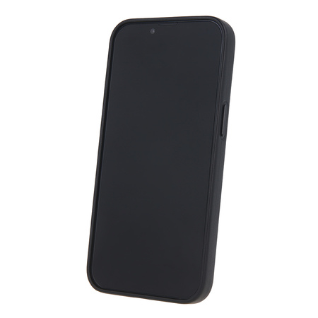 Nakładka Mag Leather do iPhone 15 6,1" czarna