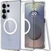 SPIGEN ULTRA HYBRID MAG MAGSAFE GALAXY S25 ULTRA CLEAR/WHITE