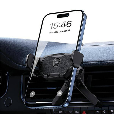 USAMS Rotacyjny uchwyt do kratki wentylacyjnej czarny/black ZJ77ZJ01 (US-ZJ077)