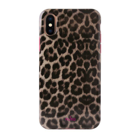 PURO Glam Leopard Cover - Etui iPhone Xs Max (Leo 2) Limited edition
