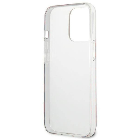 Etui IPHONE 13 PRO Guess Hardcase Leopard (GUHCP13LHSLEOR) czerwone