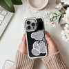Futerał TEDDY BEAR do IPHONE 17 Pro srebrny