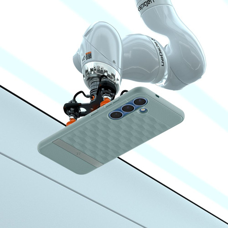 Caseology Parallax Mag MagSafe Hülle für Samsung Galaxy S25+ - Grün