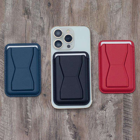 ETUI NA KARTĘ Z PODSTAWKĄ BLACK / CZARNY