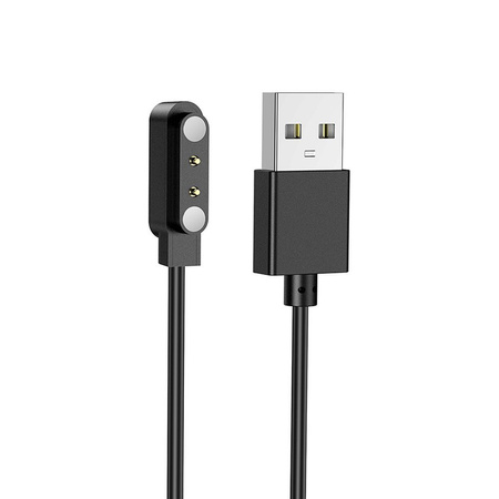HOCO kabel do ładowania smartwatcha Y25 0,6 m czarny