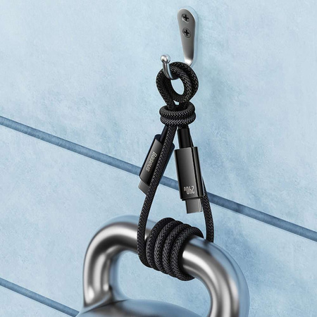 Kabel USB C - USB C 480Mb/s 240W 1m Baseus Tungsten Gold CAWJ040101 - czarny