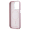 Original Case IPHONE 15 PRO Karl Lagerfeld Hardcase FW Metal Plate MagSafe (KLHMP15LPGMSRPP) pink