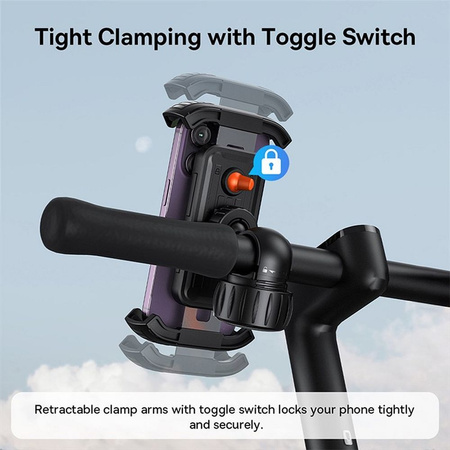 Baseus QuickGo phone holder - black