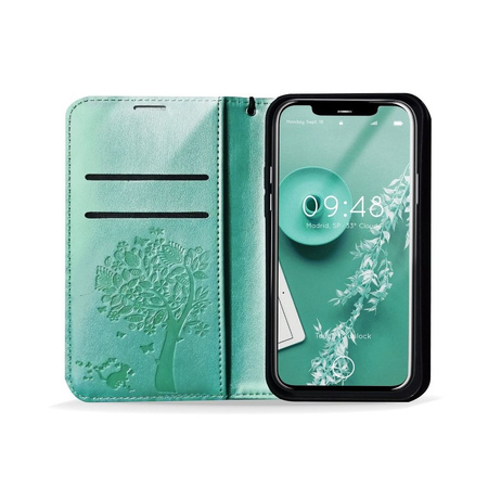 Kabura MEZZO Book do XIAOMI Redmi NOTE 10 Pro drzewo zielony