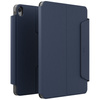 Etui UNIQ Rovus Snapmount Magnetic 360   Rotating Detachable do iPad 11" A16 (2025) / iPad 10.9" 10 gen. (2022) granatowy