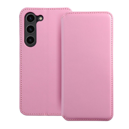 Kabura Dual Pocket do SAMSUNG S24 ULTRA jasny różowy