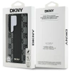 DKNY Leather Checkered Pattern MagSafe Case for Samsung Galaxy S25 Ultra Black