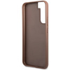 Guess 4G Metal Logo - Etui Samsung Galaxy S23 (brązowy)