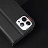 Dux Ducis Hivo Leather Flip Cover Genuine Leather Wallet for Cards and Documents iPhone 14 Pro Max Black