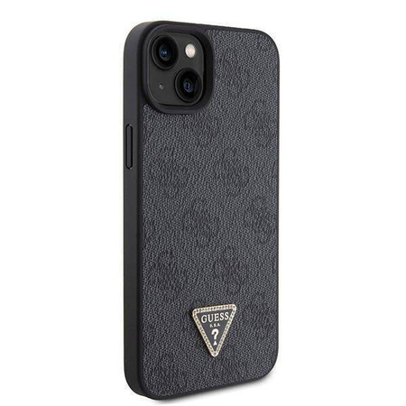 Oryginalne Etui APPLE IPHONE 15 PLUS Guess Hardcase Crossbody 4G Metal Logo (GUHCP15MP4TDSCPK) czarne