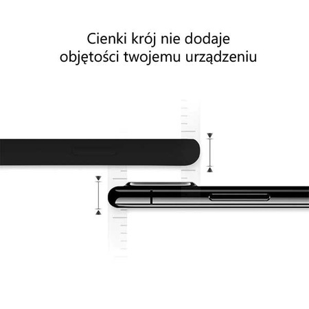 MERCURY SILICONE CASE IPHONE 14 PRO MAX (6.7), BLACK / CZARNY