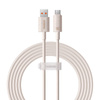 Kabel szybko ładujący Baseus USB do USB-C Habitat Series 100W, 2m (różowy)