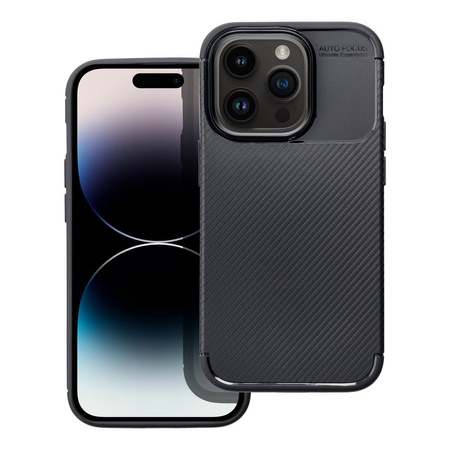 Futerał CARBON PREMIUM do IPHONE 14 Pro czarny