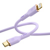WIWU kabel YQ01 USB-C - Lightning 30W 1,2m fioletowy