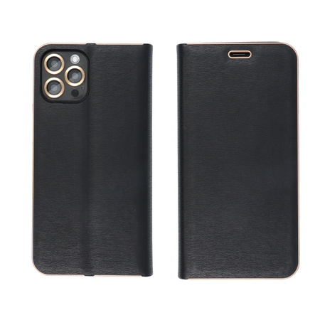 Kabura LUNA Book Gold do SAMSUNG A34 5G czarny