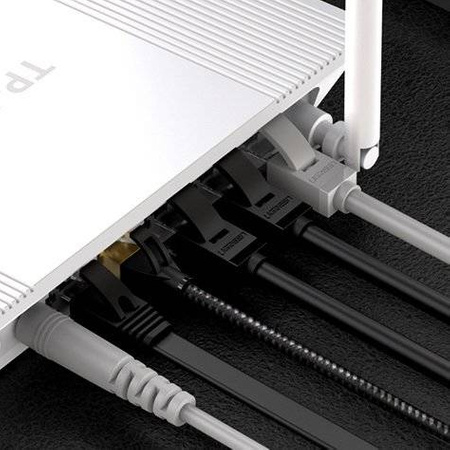 Ugreen kabel przewód internetowy sieciowy Ethernet patchcord RJ45 Cat 6 UTP 1000Mbps 3 m niebieski (NW102 11203)