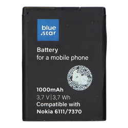 Bateria do Nokia 6111/7370/N76/2630/2760/N75/2600classic 1000 mAh Li-Ion Blue Star PREMIUM